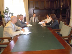 3 September 2012 National Assembly Speaker MA Nebojsa Stefanovic receives the Head of the Council of Europe Mission to Serbia Antje Rothemund